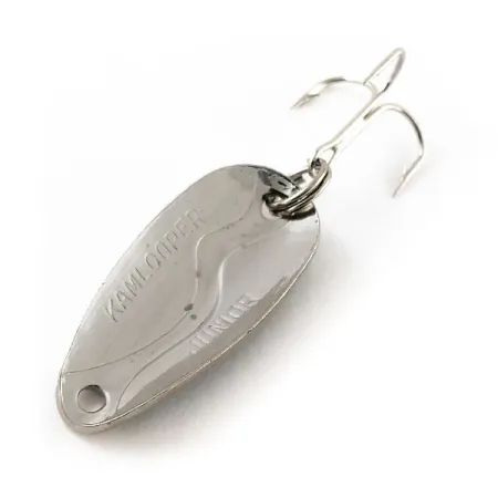 Cuillère Acme Kamlooper Junior, Rouge / Blanc, 7g, Nickel poli, #13254