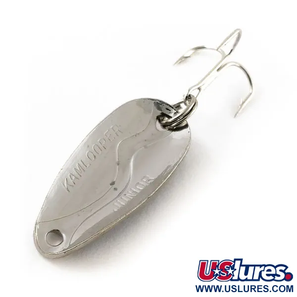 Cuillère Acme Kamlooper Junior, Rouge / Blanc, 7g, Nickel poli, #13254