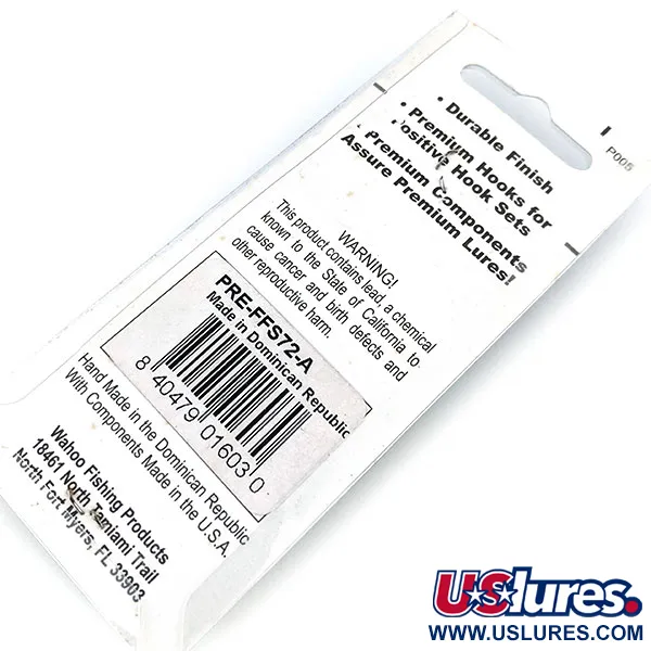 Wahoo Key Largo Swim'n Fin, Bleu, 7g, Cuiller #22375