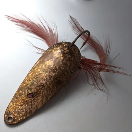 Cuillère Dardevle Dardevlet Feathered Weedless Crystal