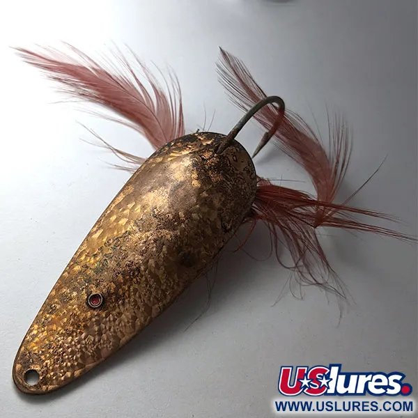 Cuillère Dardevle Dardevlet Feathered Weedless Crystal