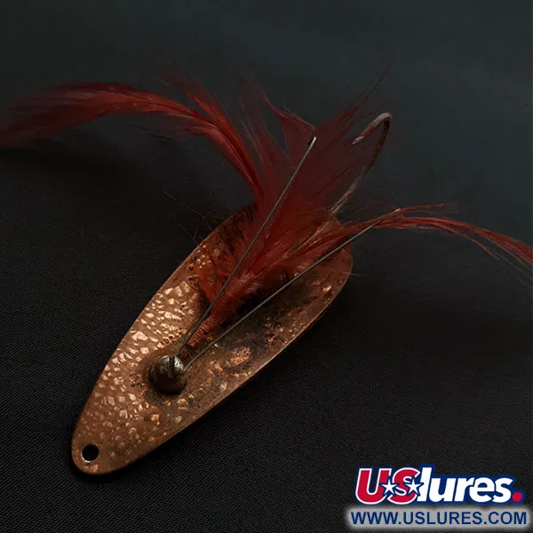 Cuillère Dardevle Dardevlet Feathered Weedless Crystal