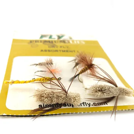 Superfly Mouches Sèches Premium Pêche à la Mouche