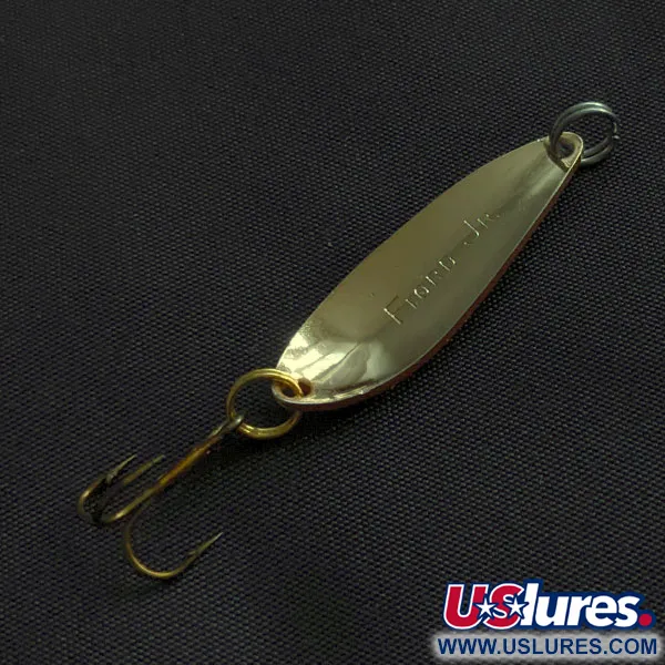 Acme Fiord Spoon Jr, rouge/blanc/or, 3.4g, Cuillère #20910