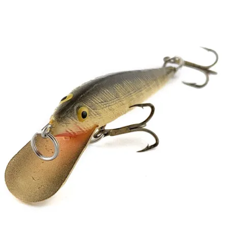 Bill Norman Shiner Minnow, gris/os, 3g, Poisson Nageur #20926