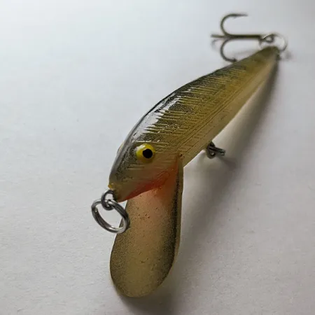 Bill Norman Shiner Minnow, gris/os, 3g, Poisson Nageur #20926