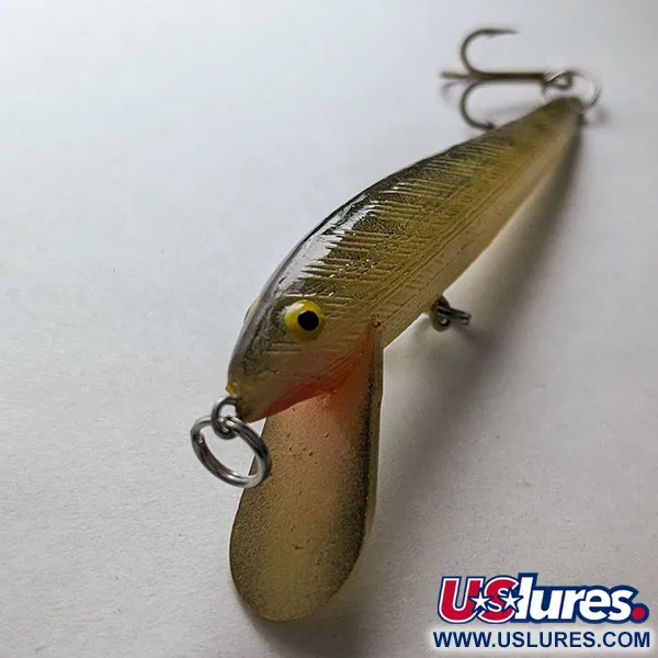 Bill Norman Shiner Minnow, gris/os, 3g, Poisson Nageur #20926