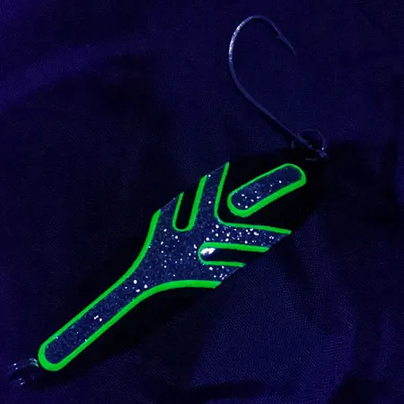 The Producers Hookster Totem #4 UV, 8g, Coloris Totem, Cuillère de traîne #21096