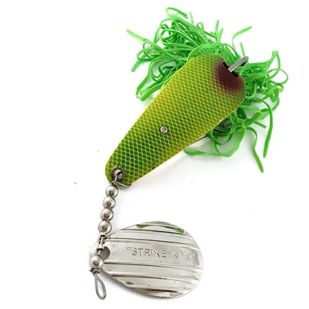 Strike King Timber Spin, 14g, Vert, Spinnerbait #21178