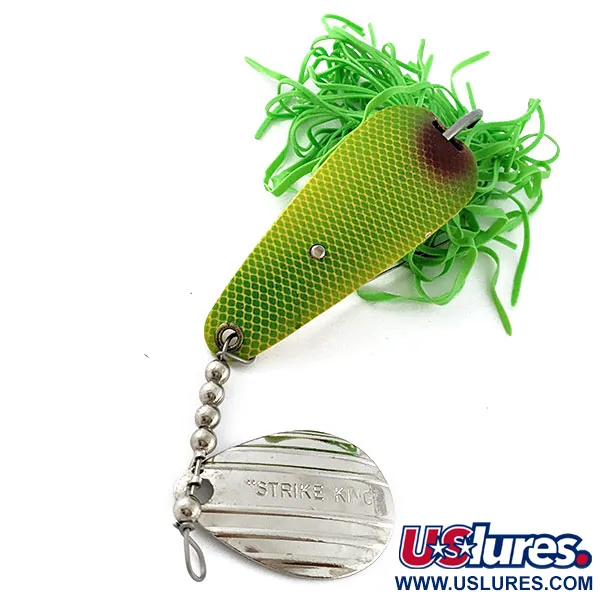 Strike King Timber Spin, 14g, Vert, Spinnerbait #21178