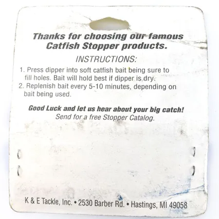 Catfish Team Stopper Bait Dipper, jaune, 6,5 cm, Leurres pour silure #21202