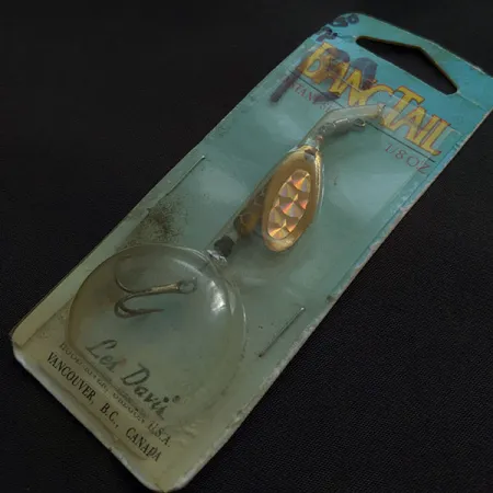 Luhr Jensen Les Davis Bang Tail, 5g Or, Cuiller tournante #21203