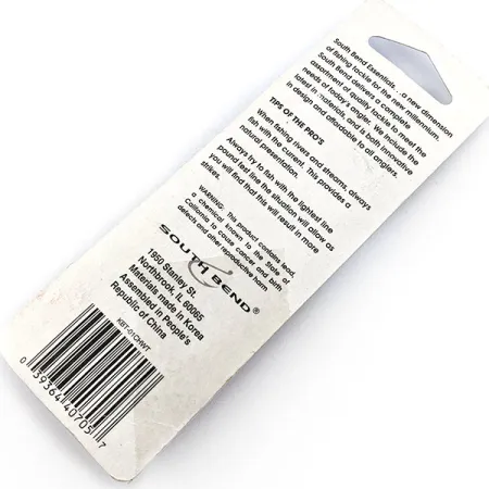 South Bend Kast-A-Way, chrome, 28g, Cuillère à jigger #21215