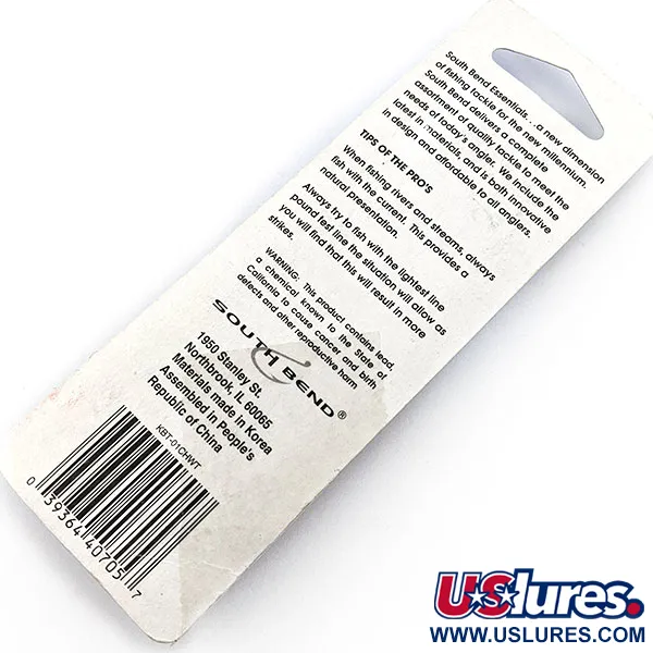 South Bend Kast-A-Way, chrome, 28g, Cuillère à jigger #21215