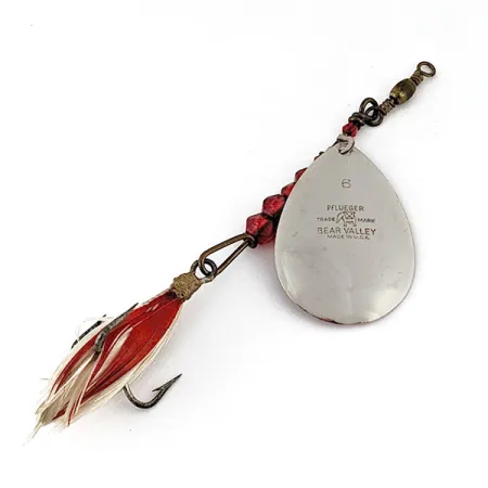 Pflueger Bear Valley, 14g, Laiton/Cuivre/Rouge, Cuiller Tournante #21307