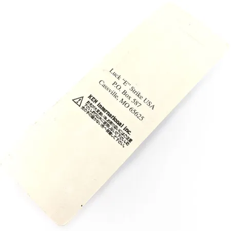 Luck E Strike Rogers Big Jim, 7g bleu, Crankbait flottant #21356