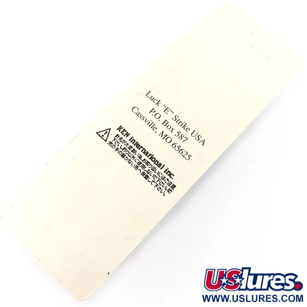 Luck E Strike Rogers Big Jim, 7g bleu, Crankbait flottant #21356