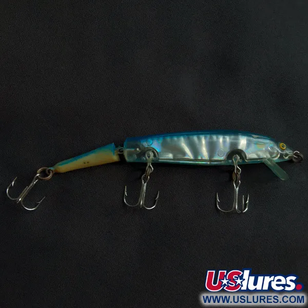 Bill Norman Deep 2J, 9g, Transparent/bleu, Poisson-nageur articulé #21402