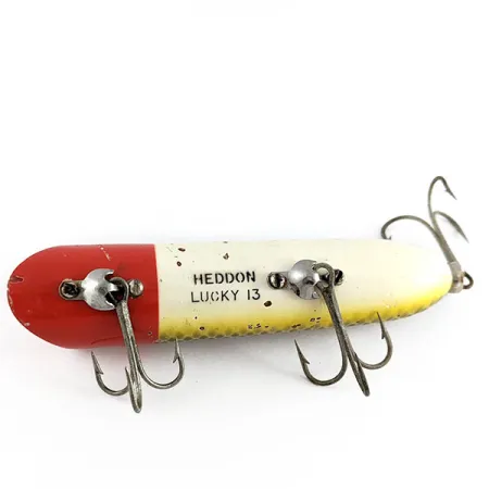 Heddon Lucky 13, Red Head, 21g, Leurre de Surface #21435