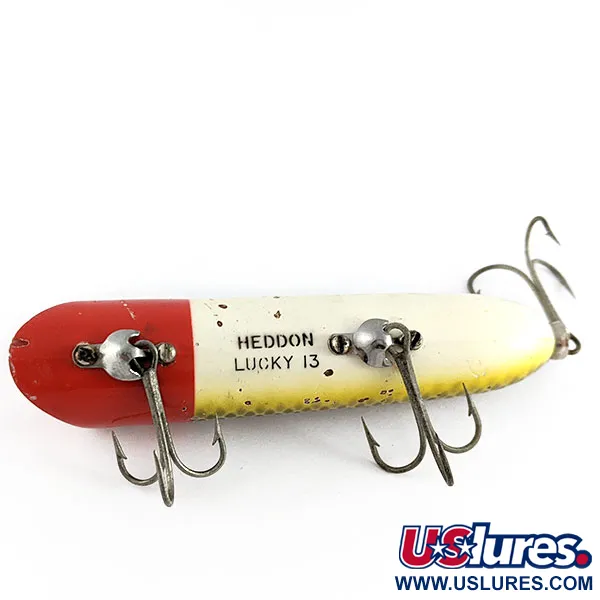 Heddon Lucky 13, Red Head, 21g, Leurre de Surface #21435