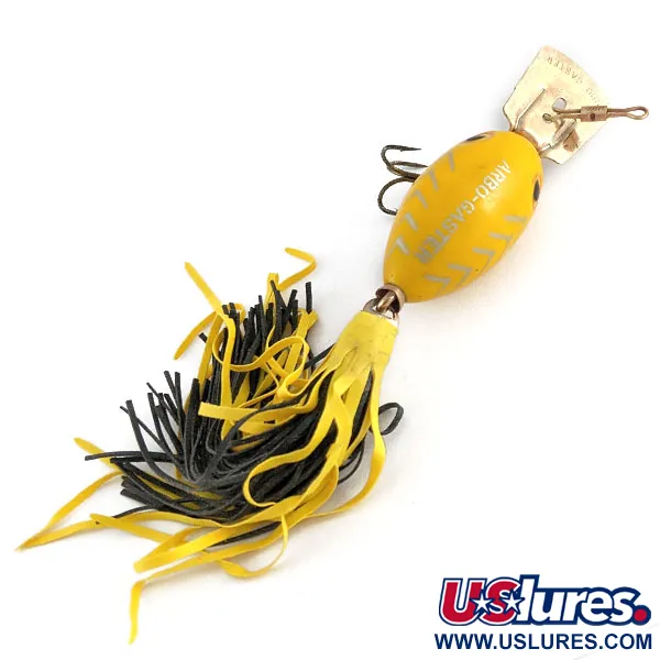 Fred Arbogast Arbo-Gaster, Jaune, 10g, Leurre #21437