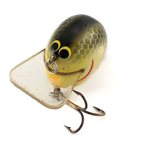 Bagley Balsa B, 11,5 g, Jaune et Olive, Crankbait #21460