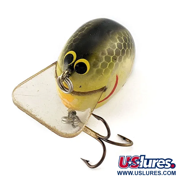 Bagley Balsa B, 11,5 g, Jaune et Olive, Crankbait #21460