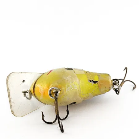 Bagley Balsa B, 11,5 g, Jaune et Olive, Crankbait #21460