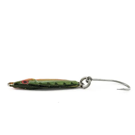 Luhr Jensen Crippled Herring, 14g Green/Orange, Cuillère à jigger #21464