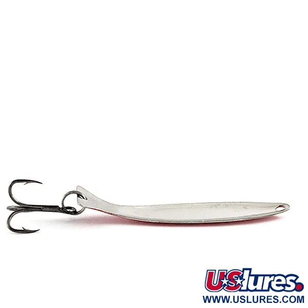 Worth Fly Rod Demon, rouge/blanc/nickel, 2,5g, cuillère #21501