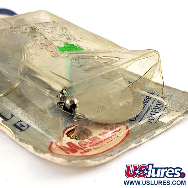 Mann's Little George, 14g, Nickel/Bleu, Tail Spinner #21555