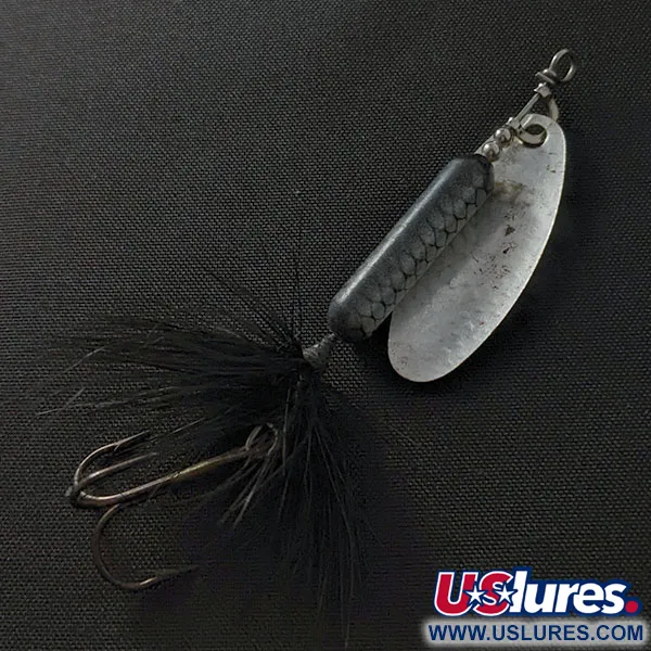 Worden’s Original Rooster Tail 4, 8g Or/Nickel/Noir, Cuiller Tournante #21574