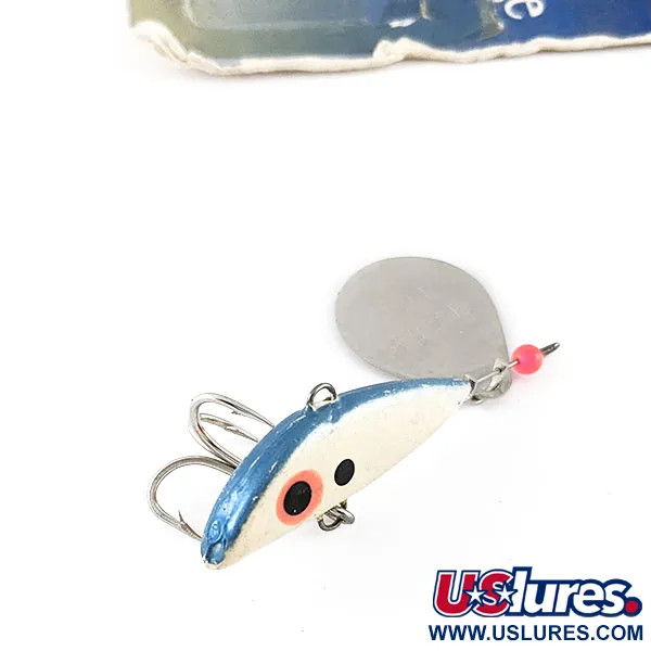 Mann's Little George, 21g Blanc Nacré, Tail Spinner #21588