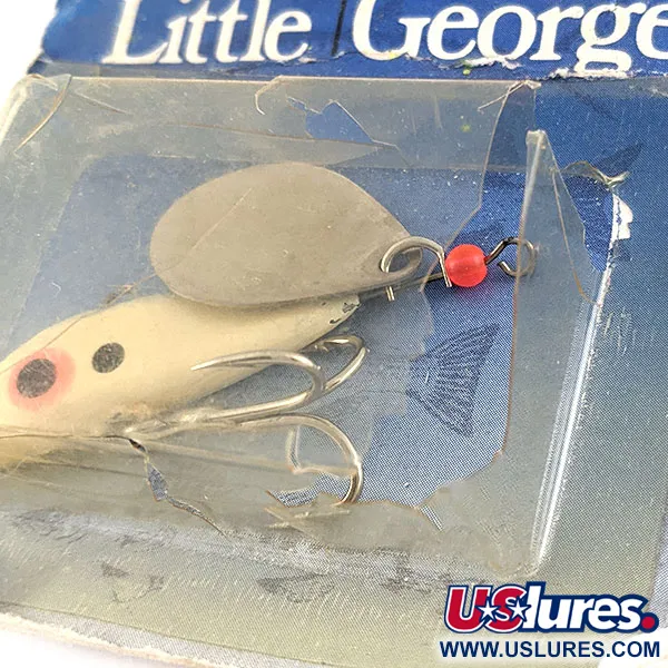 Mann's Little George, 21g Blanc Nacré, Tail Spinner #21588