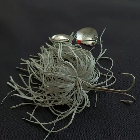 H&H Double Spinner, Nickel, 12g, Spinnerbait #21602