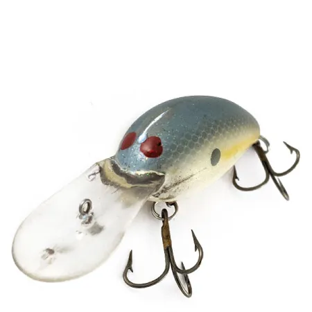 Norman Deep Middle N, 10g, Crème et Bleu, Crankbait #21619