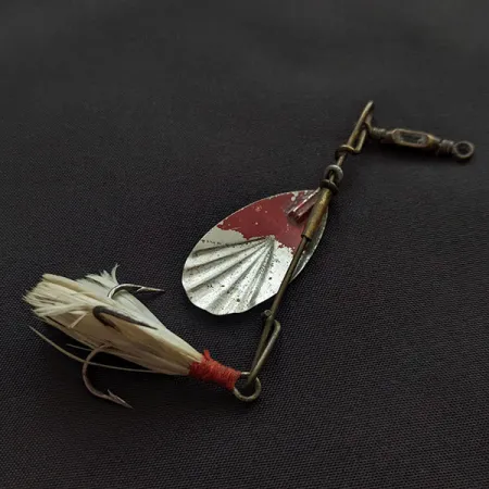 G.M. Skinner 3, 5g, Argent et Rouge, Cuiller tournante #21633