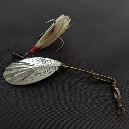 G.M. Skinner 3, 5g, Argent et Rouge, Cuiller tournante #21633