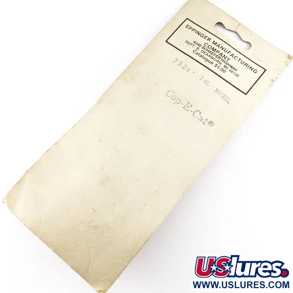 Eppinger Dardevle Cop-E-Cat, 28g, Jaune à points rouges, Cuillère ondulante #21647