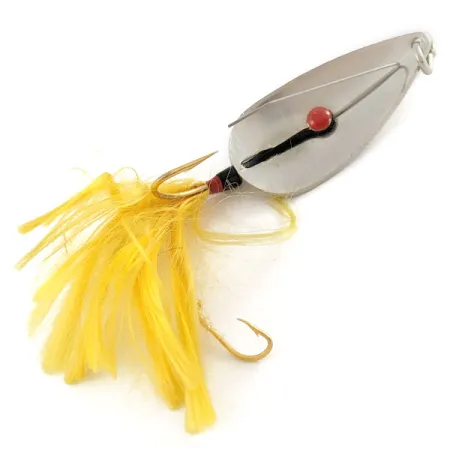 Hofmann's Lures KING, 11g, nickel/jaune, Cuillère anti-herbe #21666