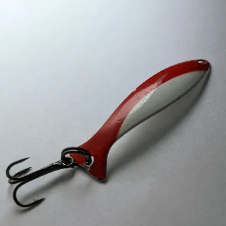 Worth Fly Rod Demon, 1,5g, Nickel/Rouge/Blanc, Cuillère #21692