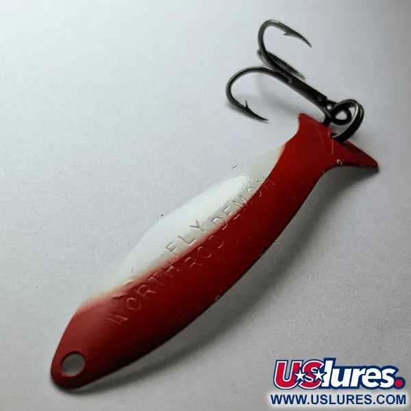 Worth Fly Rod Demon, 2,5g, nickel/rouge/blanc, Cuillère #21693