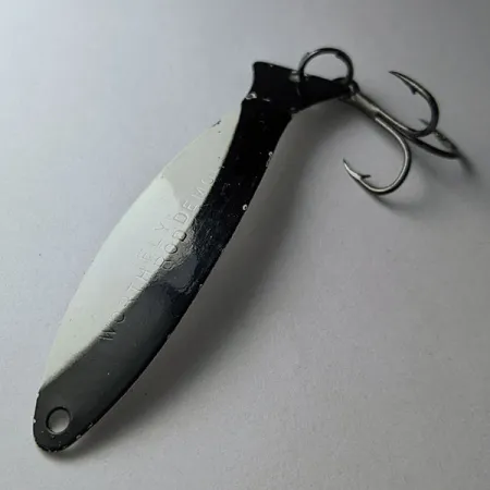Worth Fly Rod Demon, 2,5g, nickel/blanc/noir, cuillère #21694