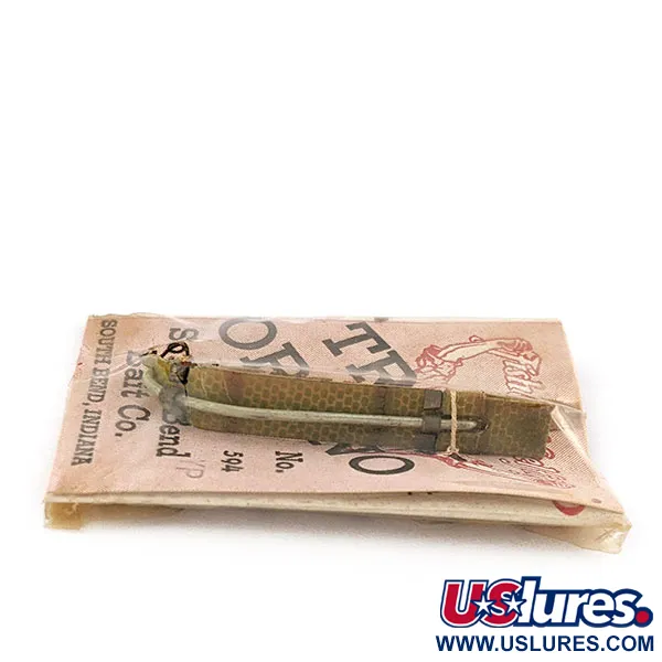 South Bend Trix Oreno 594, 2g vert/or, cuillère pour canne à mouche #21698