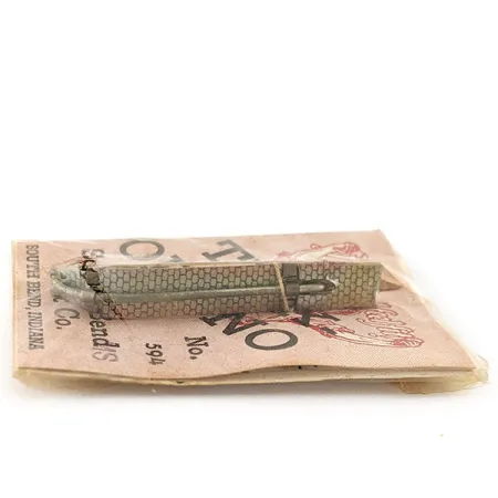 South Bend Trix-Oreno 594, Argent/Rouge, 2g, Cuillère pour canne à mouche #21699