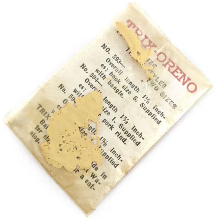 South Bend Trix-Oreno 594, Argent/Rouge, 2g, Cuillère pour canne à mouche #21699