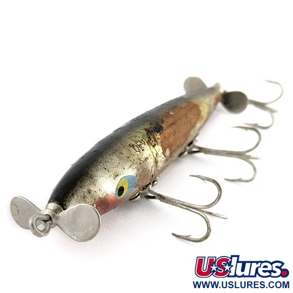 Smithwick Devils Horse, Argent, 14g, Leurre de Surface Flottant #21711