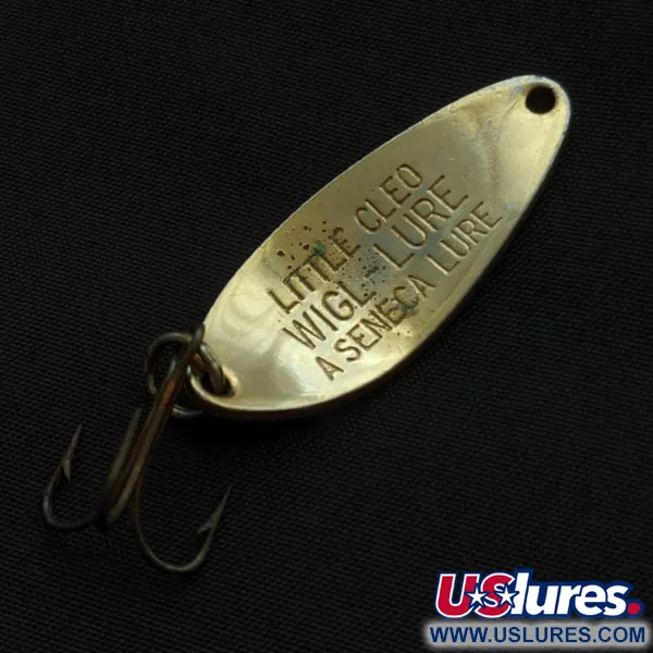 Seneca Little Cleo, 7g, Orange et Or, Cuillère ondulante #21716