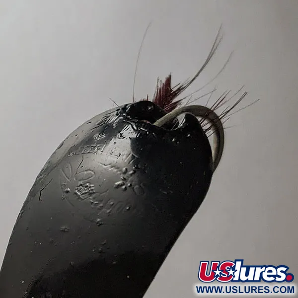 Weezel Rex Spoon, noir, 12g, Cuillère ondulante #21779