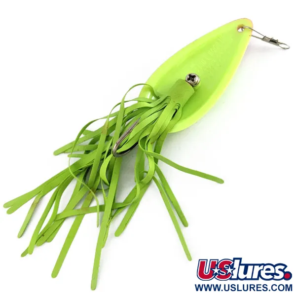 Heddon Original Moss Boss, Chartreuse, 9g, Cuillère anti-herbe #21790